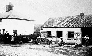 Smithy: Blacksmith, Wetheringset early 1900's