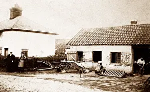 Smithy: Blacksmith, Wetheringset early 1900's