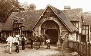 Smithy: Blacksmith, Wetheringsett early 1900's