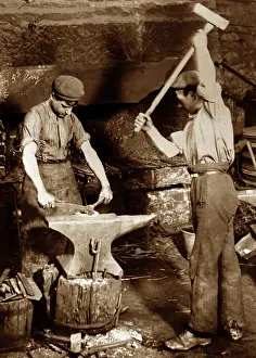 Hammering: Blacksmith at work