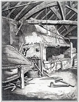 Blacksmiths: Blacksmith's forge