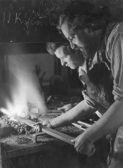 Forge: Blacksmith's workshop, 1934