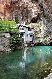 Karst: Blagaj Tekke and Vrelo Brune, Blagaj, Bosnia and Herzegovina