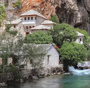 Karst: Blagaj Tekke and Vrelo Brune, Blagaj, Bosnia and Herzegovina