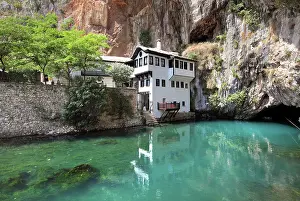 Karst: Blagaj Tekke and Vrelo Brune, Blagaj, Bosnia and Herzegovina