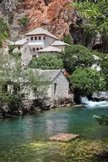 Karst: Blagaj Tekke and Vrelo Brune, Blagaj, Bosnia and Herzegovina