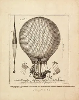 Blanchard: Blanchard balloon ascent, Nuremberg, Germany