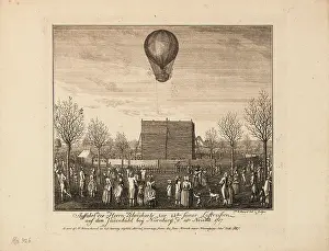 Blanchard: Blanchard balloon ascent, Nuremberg, Germany