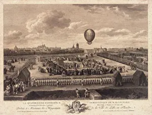 Blanchard: Blanchard and Lepinard balloon ascent