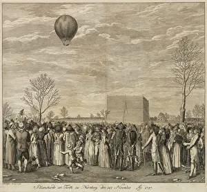 Blanchard: Blanchard's balloon ascent, Nuremberg, Germany