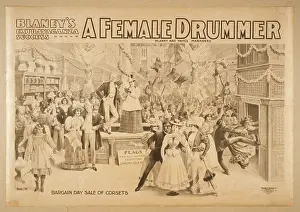 Blaney: Blaney's extravaganza success, A female drummer