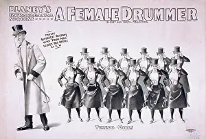 Blaney: Blaney's extravaganza success, A female drummer