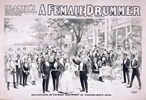 Blaney: Blaney's extravaganza success, A female drummer