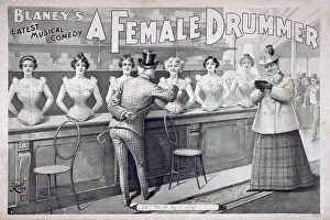 Blaney: Blaney's latest musical comedy, A female drummer