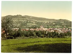 Blankenburg: Blankenburg, I. with Greifenstein, Thuringia, Germany