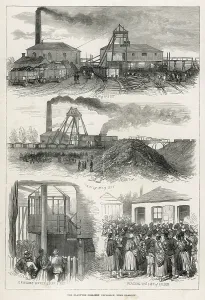 Pithead: Blantyre colliery Disaster 1877