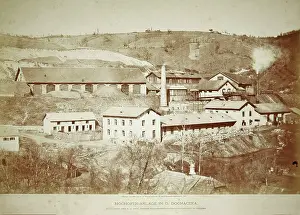 Banat: Blast furnace in Dognecea