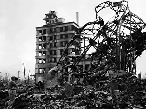Withstood: The blasted Chuguko Press building along ?
