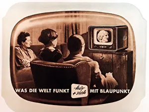 Livingroom: Blaupunkt television set