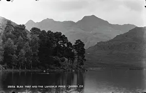 Blea: Blea Tarn and the Langdale Pikes