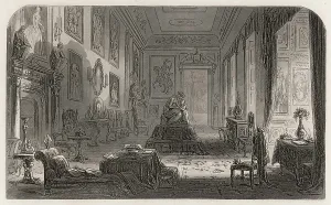 Wold: Bleak House, long drawing room