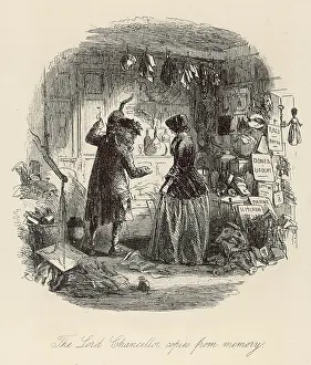 Copies: Bleak House, rag and bone warehouse