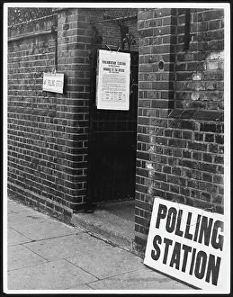 Polling: Bleak-looking polling station
