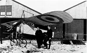 1548: Bleriot Parasol (forward view, on the ground) of 1548