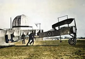 Runningup: Bleriot Parasol (side view, on the ground, (running-up)?