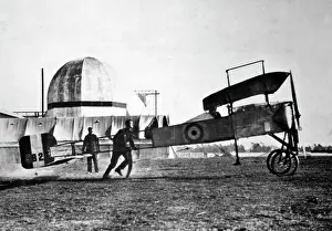 Runningup: Bleriot Parasol (side view, on the ground, (running-up)
