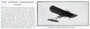 Bleriots: Bleriot XI Monoplane