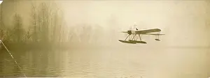 Hydro: Bleriot XXI Hydro above the Seine