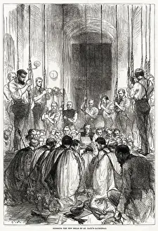 Ringers: Blessing the Bells of St. Paul's Cathedral, 1878
