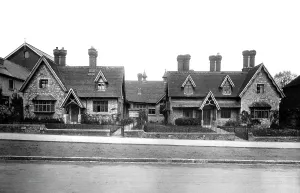 Almshouses: Bletchingley, Almshouses 1907