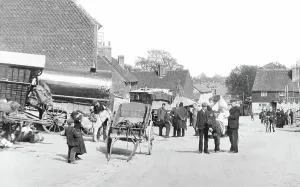 Bletchingley: Bletchingley, on Fair Day 1907