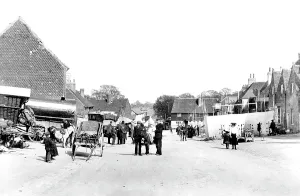 Bletchingley: Bletchingley, Fair Day 1907