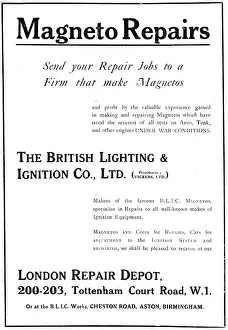 Ignition: BLIC Aero Engine Magnetos