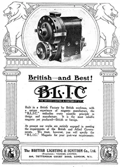 Blic: BLIC Aero Engine Magnetos - British & Best
