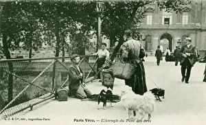 Rudyard: Blind Beggar - Pont des Arts, Paris