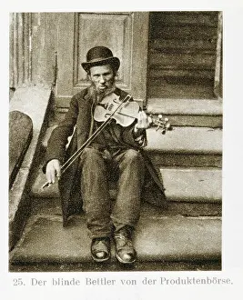 Frei: The blind beggar of the produce exchange
