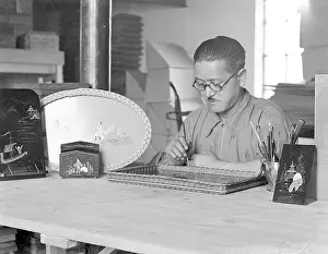 Dunstan: BLIND CRAFTSMAN 1930S