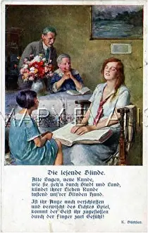 Reciting: BLIND GIRL READS