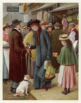 Shopper: BLIND MAN AND DOG