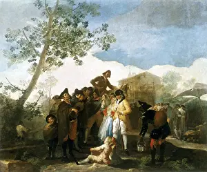 Franci: Blind Man Playing The Guitar