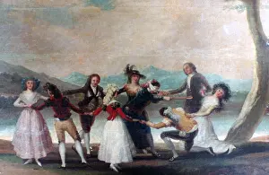 Upheavals: Blind Man's Buff Artist: Francisco Goya