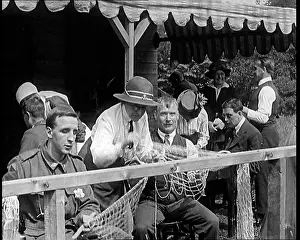 Macrame: Blind Soldiers Doing Macrame