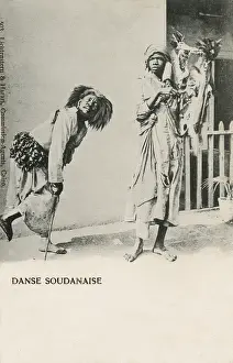 Harpist: Blind Sudanese Dancer and Harpist