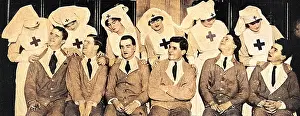 Dispensary: Blinded soldier starring in a revue, WW1