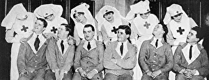 Dispensary: Blinded soldier starring in a revue, WW1
