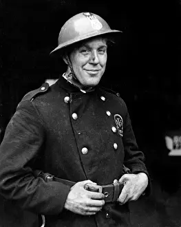 Blitz in London - AFS firefighter, WW2